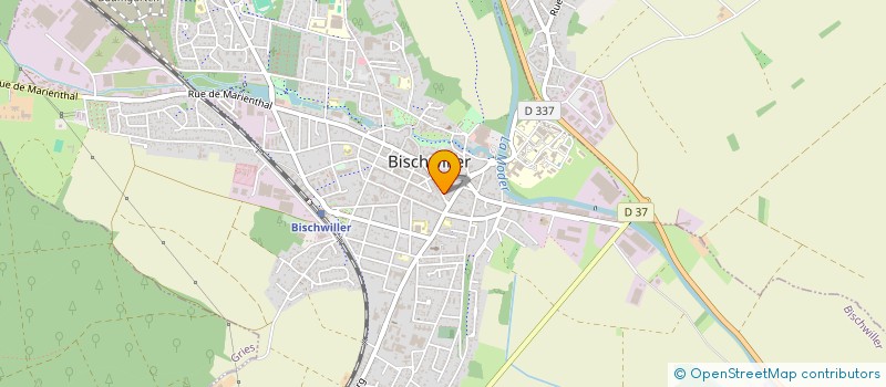 localisation de l'entreprise BISCHWILLER HANDBALL CLUB  BISCHWILLER