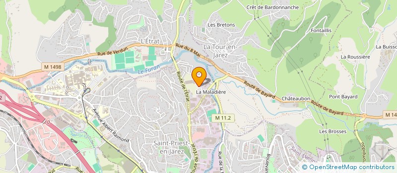 localisation de l'entreprise BISCO 2000 à L'ETRAT