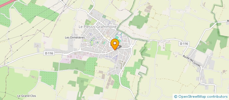 localisation de l'entreprise BISCOQ à LE PLESSIS-GRAMMOIRE