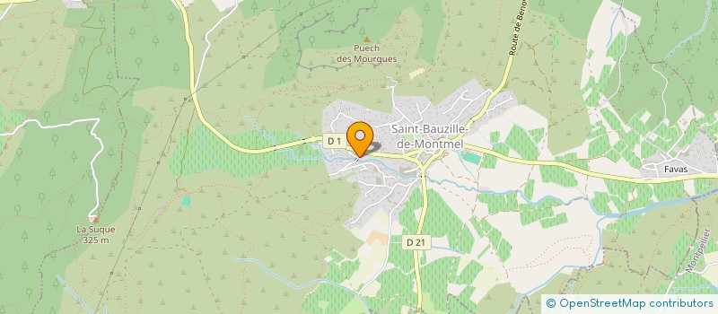 localisation de l'entreprise BISCOTTE  SAINT-BAUZILLE-DE-MONTMEL