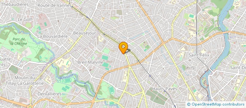 localisation de l'entreprise BISCOTTE  NANTES