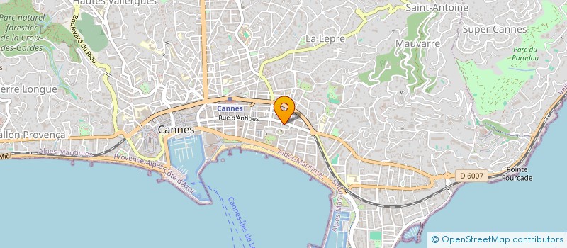 localisation de l'entreprise BISCOTTE BIS  CANNES