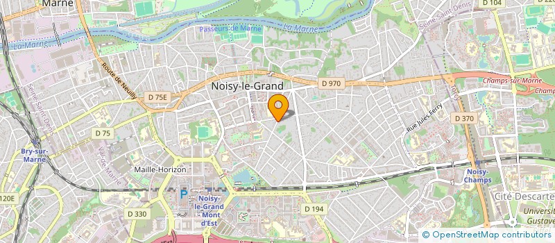 localisation de l'entreprise BISCRA  NOISY-LE-GRAND
