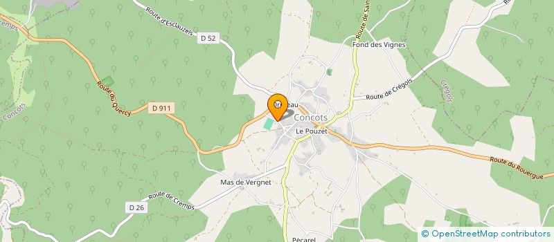 localisation de l'entreprise BISCUITERIE DE L'APOTHICAIRE  CONCOTS