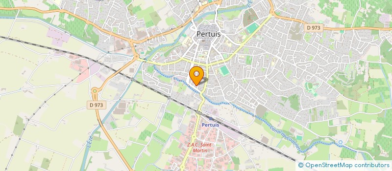 localisation de l'entreprise BISCUITERIE DE PERTUIS LA DELICIEUSE  PERTUIS