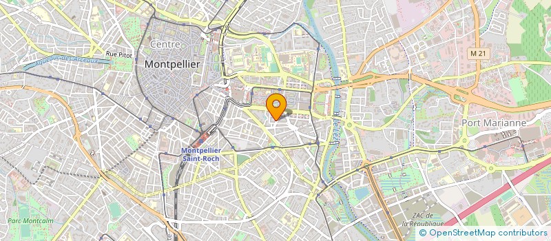 localisation de l'entreprise BISCUITERIE VALETTE à MONTPELLIER