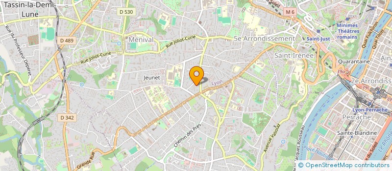 localisation de l'entreprise BISHAM INVEST  LYON