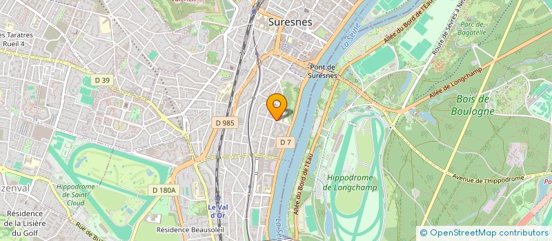 localisation de l'entreprise BISHOKU à SURESNES