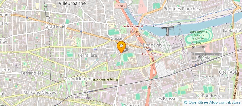 localisation de l'entreprise BISHOP CARTRIDGE  VILLEURBANNE