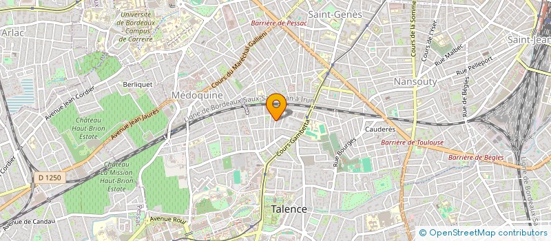 localisation de l'entreprise BISHOP INVESTMENTS  TALENCE