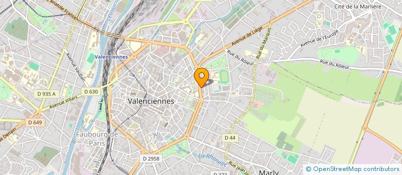 localisation de l'entreprise BISIAUX II à VALENCIENNES