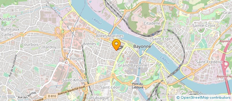 localisation de l'entreprise BISKARA à BAYONNE