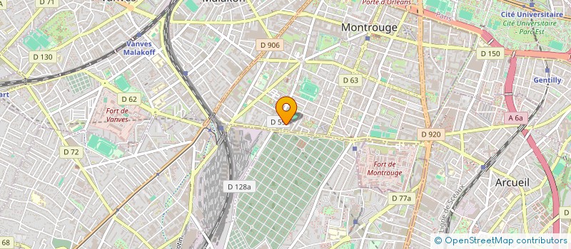 localisation de l'entreprise BISKRI RENOVATION  MONTROUGE