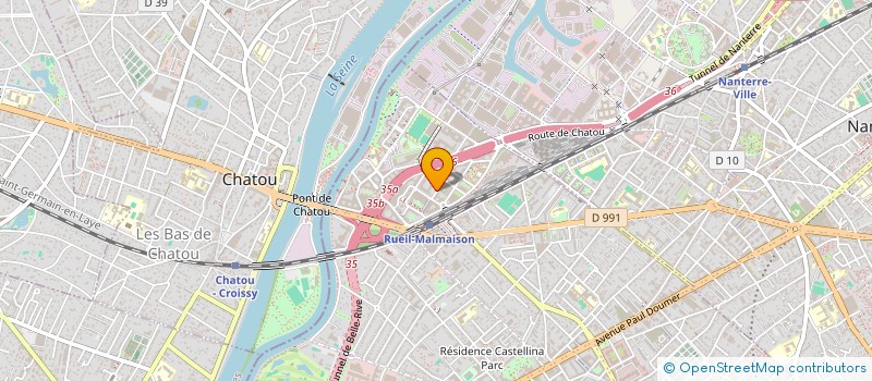 localisation de l'entreprise BISLEY à RUEIL-MALMAISON