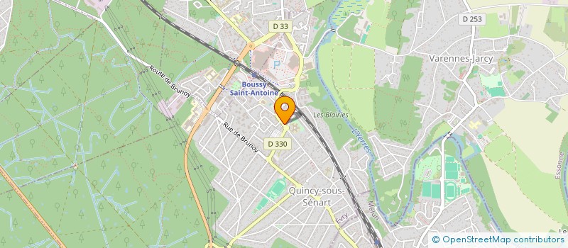 localisation de l'entreprise BISMIALLAH  QUINCY-SOUS-SENART