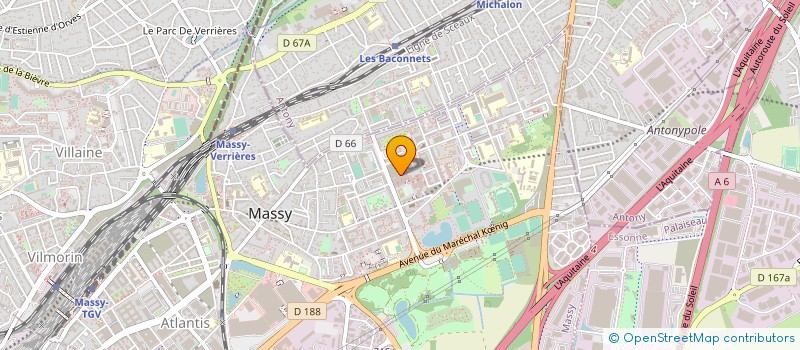 localisation de l'entreprise BISMILLAH à MASSY