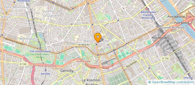 localisation de l'entreprise BISMUTH CONSULTANT  PARIS