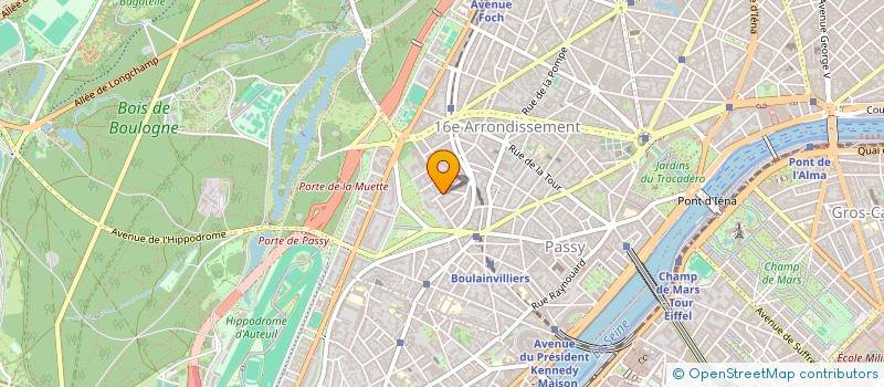 localisation de l'entreprise BISMUTH LMNP  PARIS