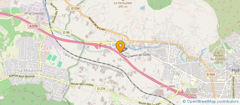 localisation de l'entreprise BISON DEVELOPPEMENT à HYERES