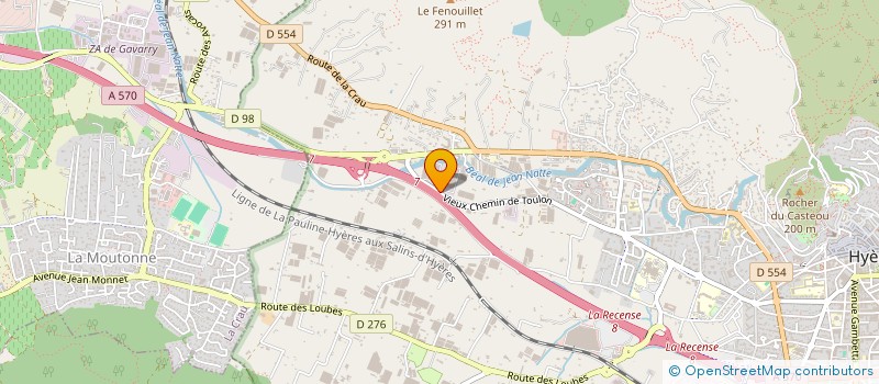 localisation de l'entreprise BISON NETTOYAGE SERVICES à HYERES