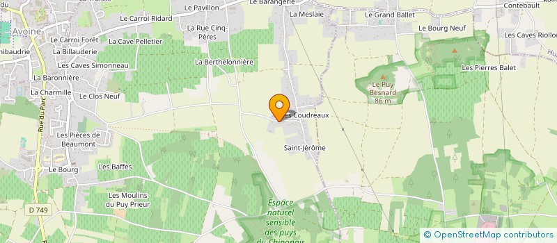 localisation de l'entreprise BISORO  BEAUMONT-EN-VERON