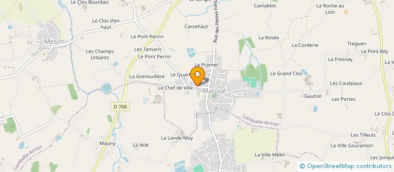 localisation de l'entreprise BISOU SALE à LAMBALLE-ARMOR