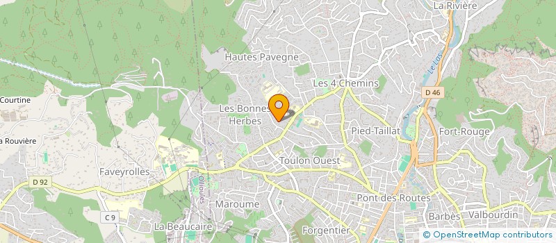 localisation de l'entreprise BISOUS AGENCY  TOULON