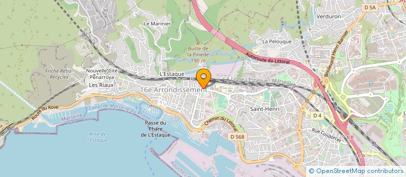 localisation de l'entreprise BISOUS BIJOUX à MARSEILLE 16
