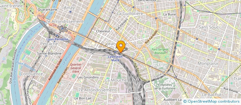 localisation de l'entreprise BISOUS MUSIC  LYON