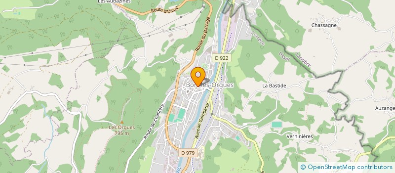 localisation de l'entreprise BISOUSCOEUR  BORT-LES-ORGUES