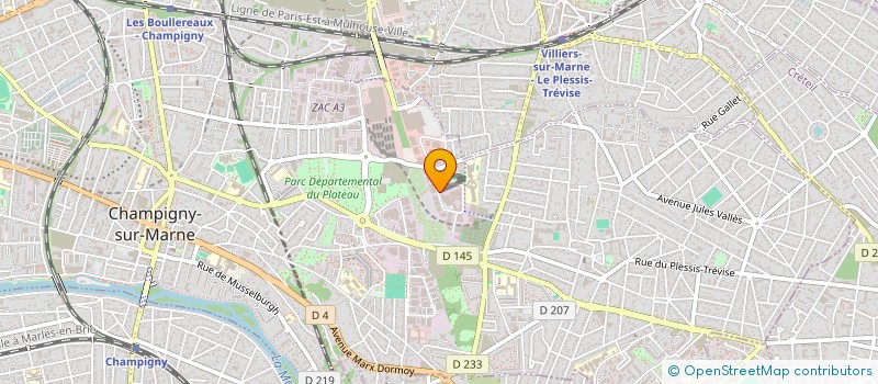 localisation de l'entreprise BISPROTECT à CHAMPIGNY-SUR-MARNE