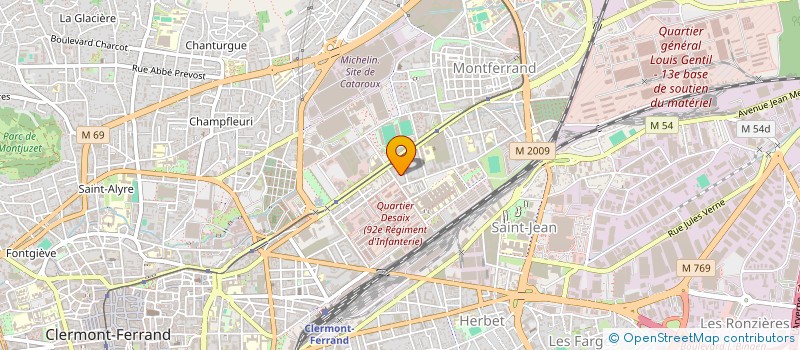 localisation de l'entreprise BISS'APP  CLERMONT-FERRAND