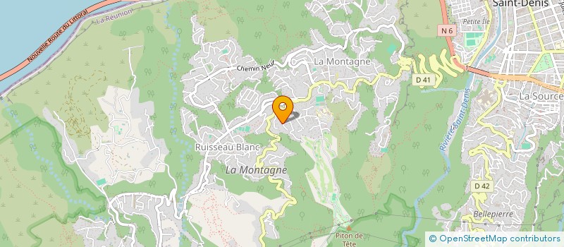 localisation de l'entreprise BISS-IMMO à SAINT-DENIS