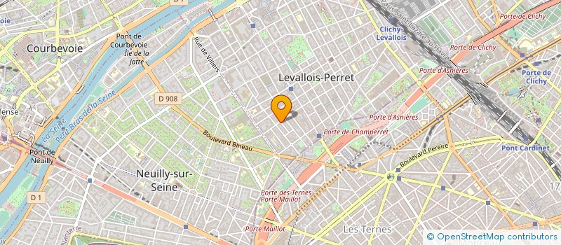 localisation de l'entreprise BISSADA MANAGEMENT SIMULATIONS à LEVALLOIS-PERRET