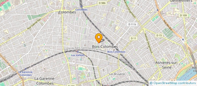 localisation de l'entreprise BISSARDON - STERLE à BOIS-COLOMBES