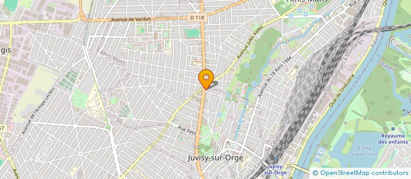 localisation de l'entreprise BISSAYE  JUVISY-SUR-ORGE