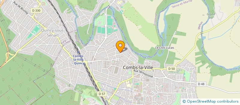 localisation de l'entreprise BISSIERES TRADING COMPAGNY  COMBS-LA-VILLE