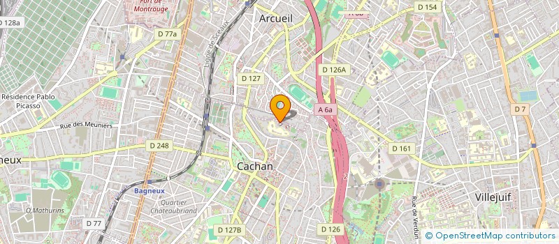 localisation de l'entreprise BISSO CONSEILS SARL à CACHAN