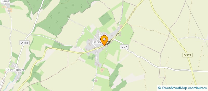 localisation de l'entreprise BISSON - DA COSTA  LANCHES-SAINT-HILAIRE