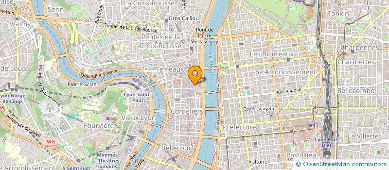 localisation de l'entreprise BISSON SAS à LYON