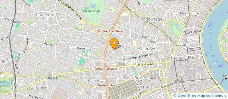 localisation de l'entreprise BISSONUM  BORDEAUX