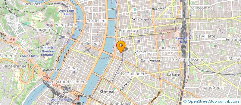 localisation de l'entreprise BISSUEL PHILIPPE  LYON