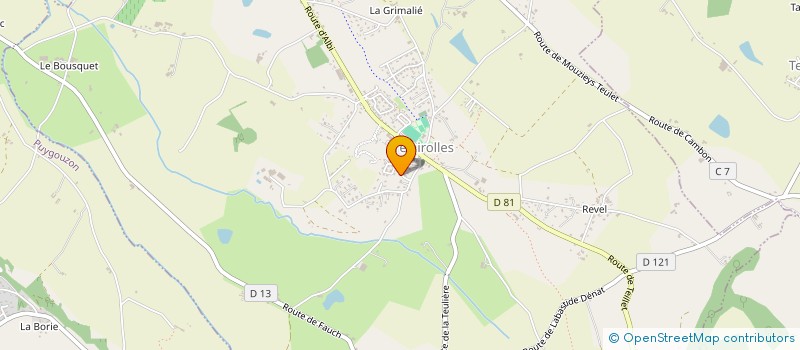 localisation de l'entreprise BISTER  FREJAIROLLES