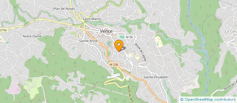 localisation de l'entreprise BISTOU PIZZ  VENCE