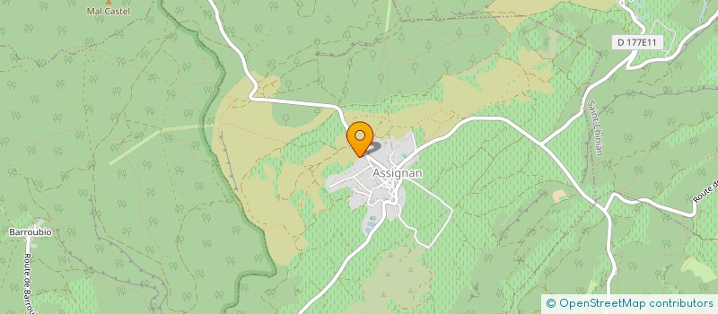 localisation de l'entreprise BISTRASSIGNAN  ASSIGNAN