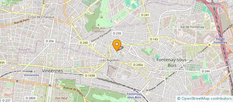 localisation de l'entreprise BISTRICA à FONTENAY-SOUS-BOIS