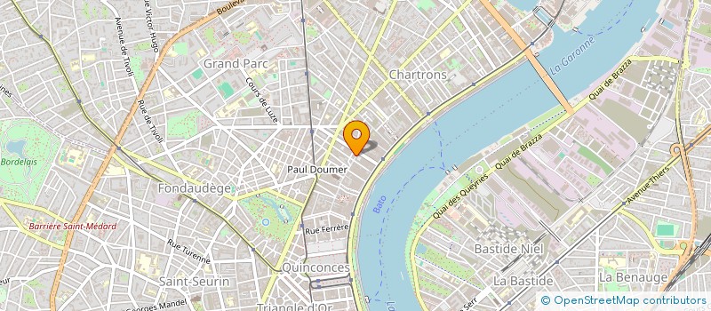 localisation de l'entreprise BISTRO 111  BORDEAUX