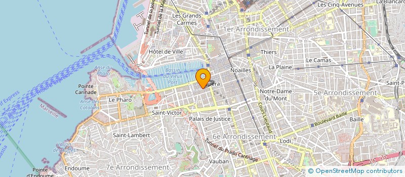localisation de l'entreprise BISTRO 13 à MARSEILLE