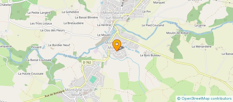 localisation de l'entreprise BISTRO à SEVREMOINE