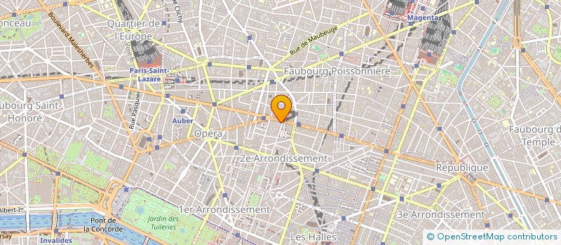 localisation de l'entreprise BISTRO BURGER MONTMARTRE  PARIS